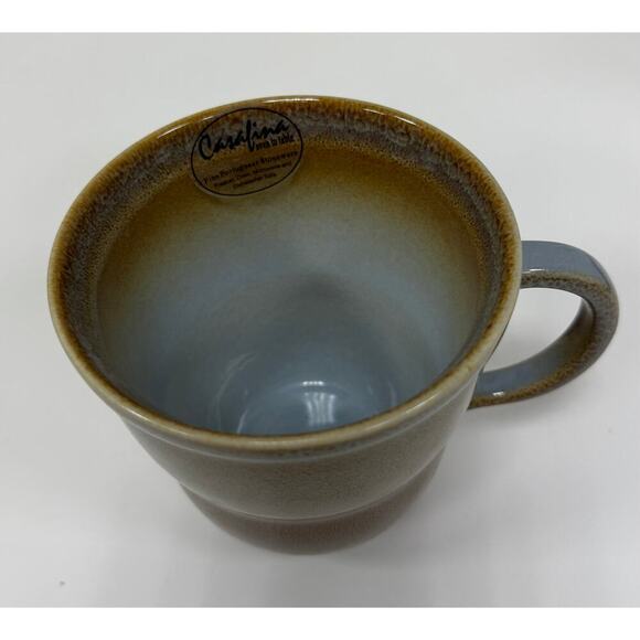 New Casa Stone by Casafina Slate Blue Coffee Mug. KT1320 - Picture 2 of 4